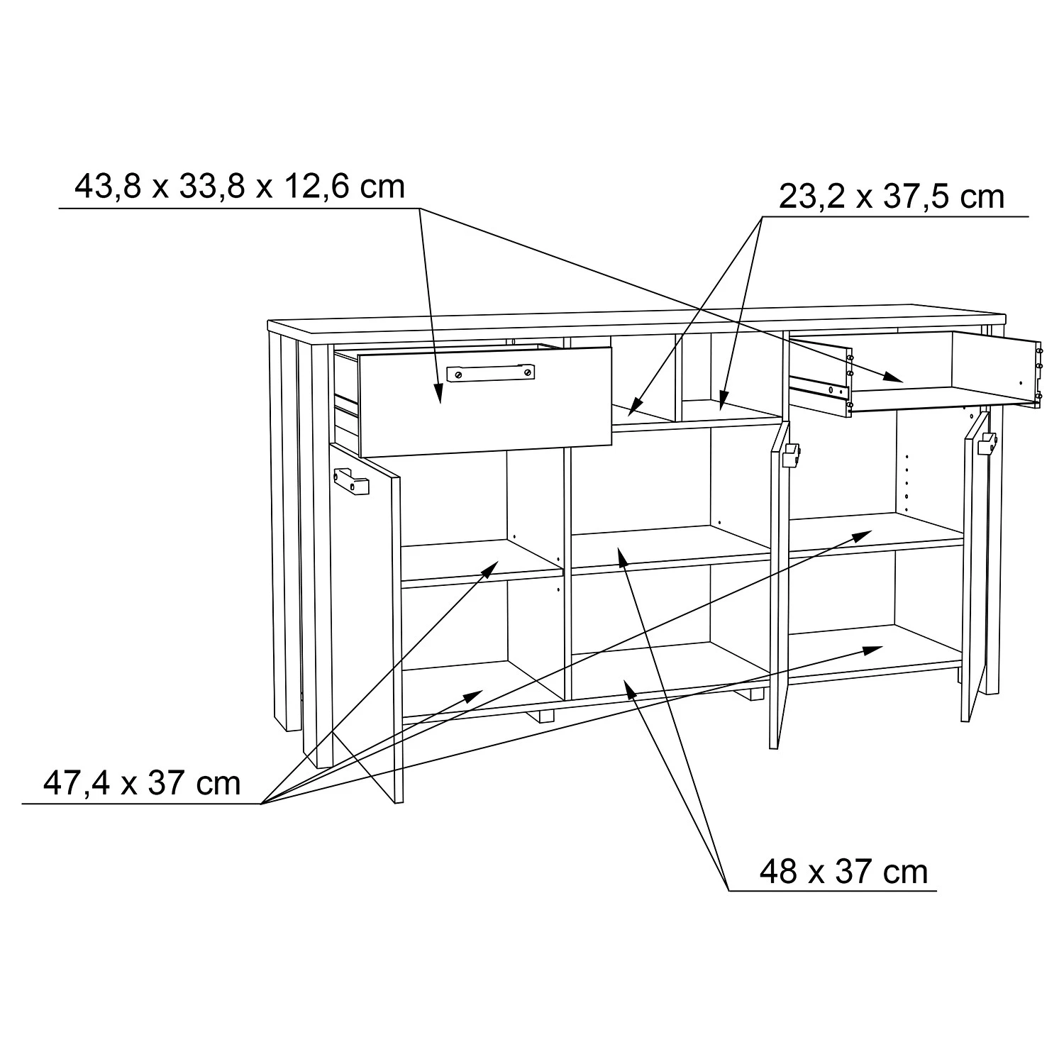 Loftscape Kommode Ravenswood 9 Loftscape Kommode Ravenswood – Bild 9