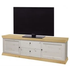 Ridgevalley Wohnwand Maiossa II (4-teilig) - Pinie Weiß Dekor / Eiche Navarra Dekor -Wohnzimmermöbel boutique en ligne 1000312390 211130 133248000114 DETAILS P000000001000312390