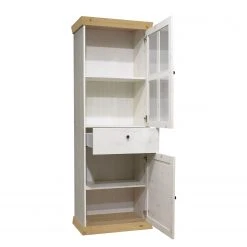 Ridgevalley Wohnwand Maiossa II (4-teilig) - Pinie Weiß Dekor / Eiche Navarra Dekor -Wohnzimmermöbel boutique en ligne 1000312390 211130 133248000134 DETAILS P000000001000312390