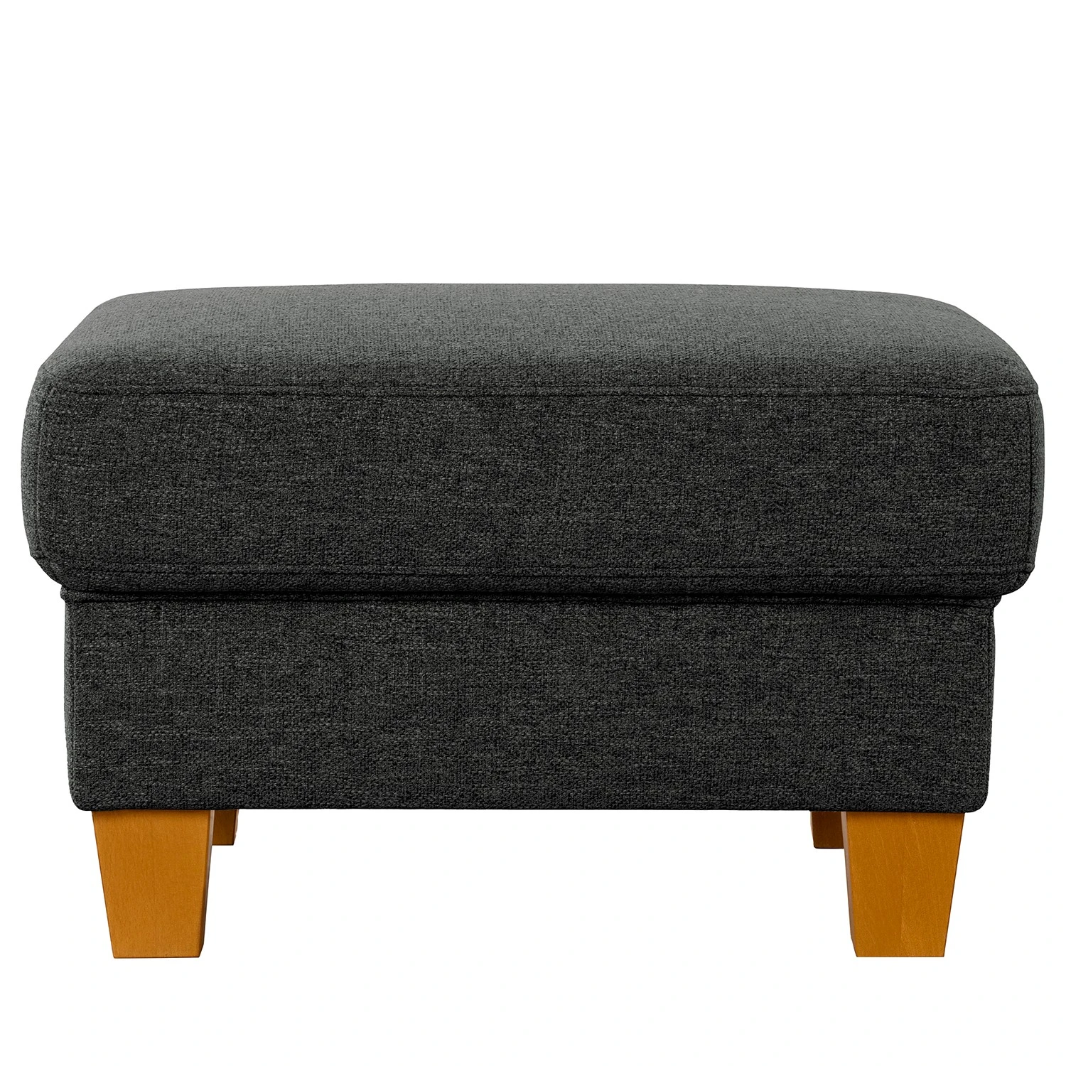 Fredriks Polsterhocker Eustis - Flachgewebe Amra: Anthrazit 3 Fredriks Polsterhocker Eustis - Flachgewebe Amra: Anthrazit – Bild 3