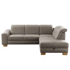 Fredriks Ecksofa Kikuu - Microfaser - Microfaser Taeko: Grau - Ottomane davorstehend rechts - Mit Schlaffunktion 21 Fredriks Ecksofa Kikuu - Microfaser - Microfaser Taeko: Grau - Ottomane davorstehend rechts - Mit Schlaffunktion -Wohnzimmermöbel boutique en ligne 1000314624 211221 13052400951 DETAILS P000000001000314624