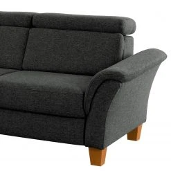 Fredriks Ecksofa Estufa - Flachgewebe - Flachgewebe Amra: Anthrazit - Longchair davorstehend links - Mit Schlaffunktion -Wohnzimmermöbel boutique en ligne 1000314669 211221 13054501262 DETAILS P000000001000314669