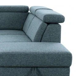 Fredriks Ecksofa Eustis - Flachgewebe Amra: Blaugrau - Ottomane davorstehend rechts - Mit Schlaffunktion 26 Fredriks Ecksofa Eustis - Flachgewebe Amra: Blaugrau - Ottomane davorstehend rechts - Mit Schlaffunktion -Wohnzimmermöbel boutique en ligne 1000314680 211221 13055801452 DETAILS P000000001000314680