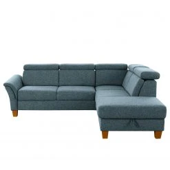 Fredriks Ecksofa Eustis - Flachgewebe Amra: Blaugrau - Ottomane davorstehend rechts - Mit Schlaffunktion 19 Fredriks Ecksofa Eustis - Flachgewebe Amra: Blaugrau - Ottomane davorstehend rechts - Mit Schlaffunktion -Wohnzimmermöbel boutique en ligne 1000314680 211221 13060001393 DETAILS P000000001000314680