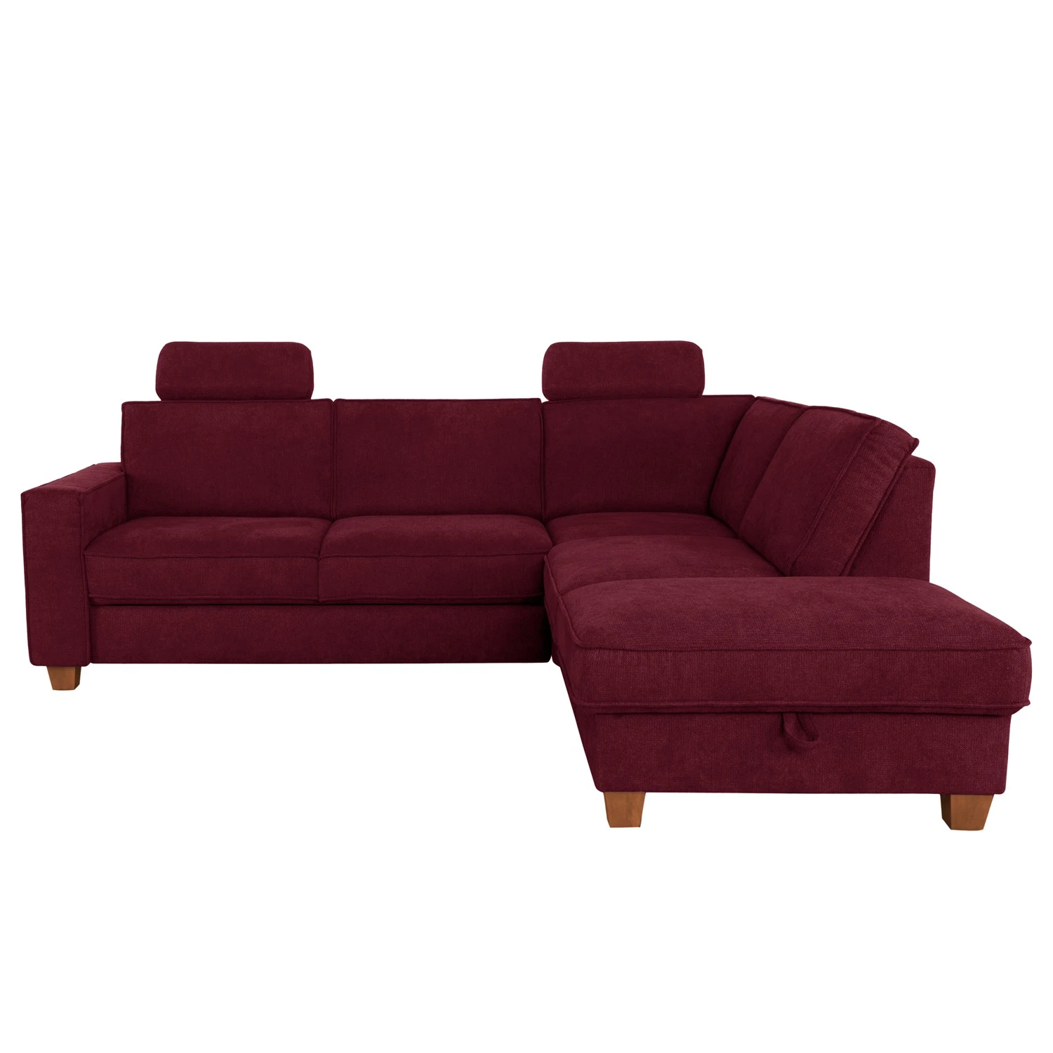 Fredriks Ecksofa Ford Point - Webstoff Palila: Beere - Ottomane davorstehend rechts - Mit Schlaffunktion 5 Fredriks Ecksofa Ford Point - Webstoff Palila: Beere - Ottomane davorstehend rechts - Mit Schlaffunktion – Bild 5