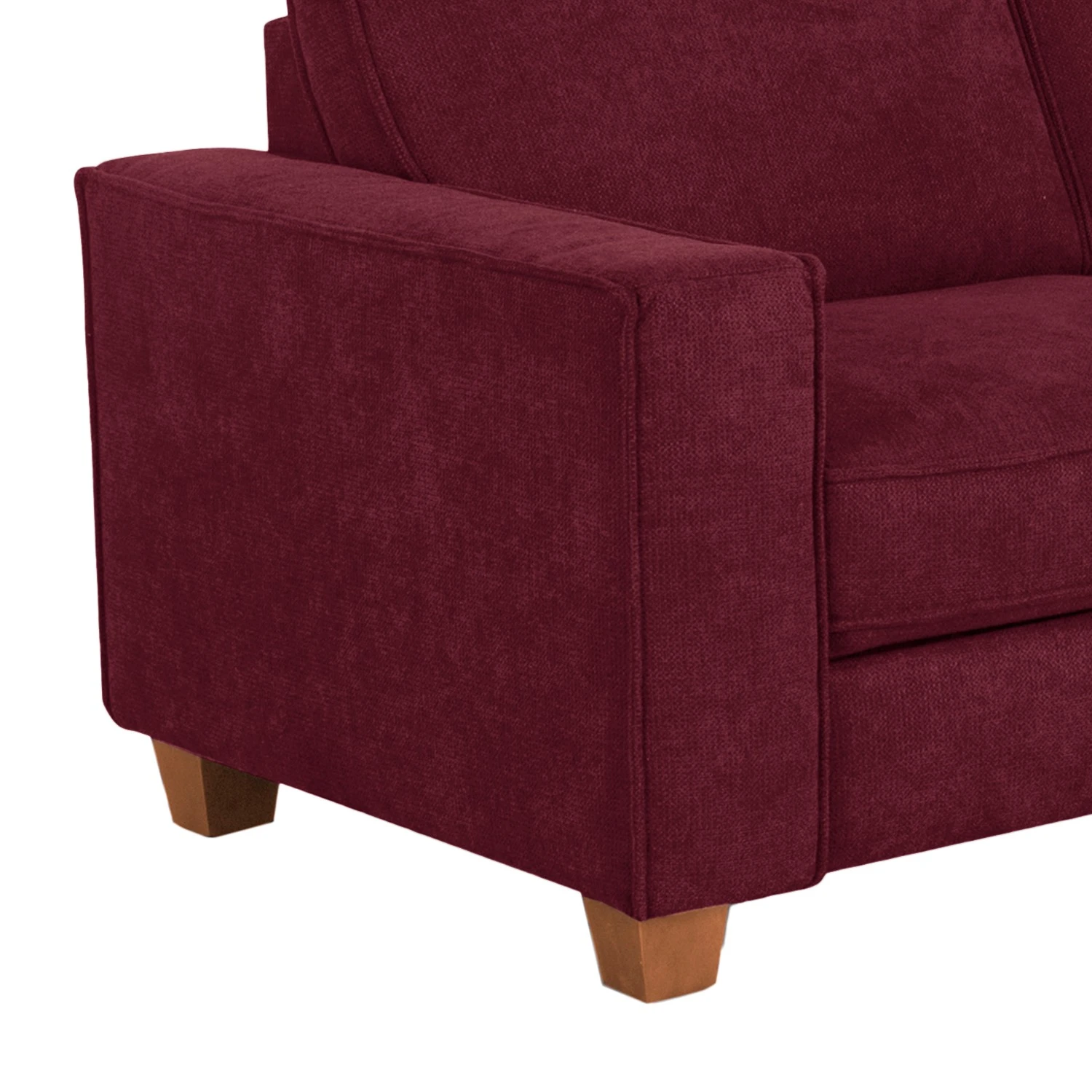 Fredriks Ecksofa Ford Point - Webstoff Palila: Beere - Ottomane davorstehend rechts - Mit Schlaffunktion 10 Fredriks Ecksofa Ford Point - Webstoff Palila: Beere - Ottomane davorstehend rechts - Mit Schlaffunktion – Bild 10