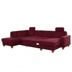 Fredriks Wohnlandschaft Ford Point - Webstoff Palila: Beere - Ottomane davorstehend links - Mit Schlaffunktion -Wohnzimmermöbel boutique en ligne 1000314737 211221 13062601821 DETAILS P000000001000314737