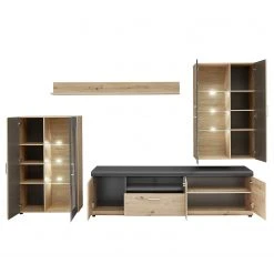 Loftscape Wohnwand Sirma (4-teilig) - Inkl. Beleuchtung - Eiche Artisan Dekor 11 Loftscape Wohnwand Sirma (4-teilig) - Inkl. Beleuchtung - Eiche Artisan Dekor -Wohnzimmermöbel boutique en ligne 1000314753 211207 13265700060 DETAILS P000000001000314753