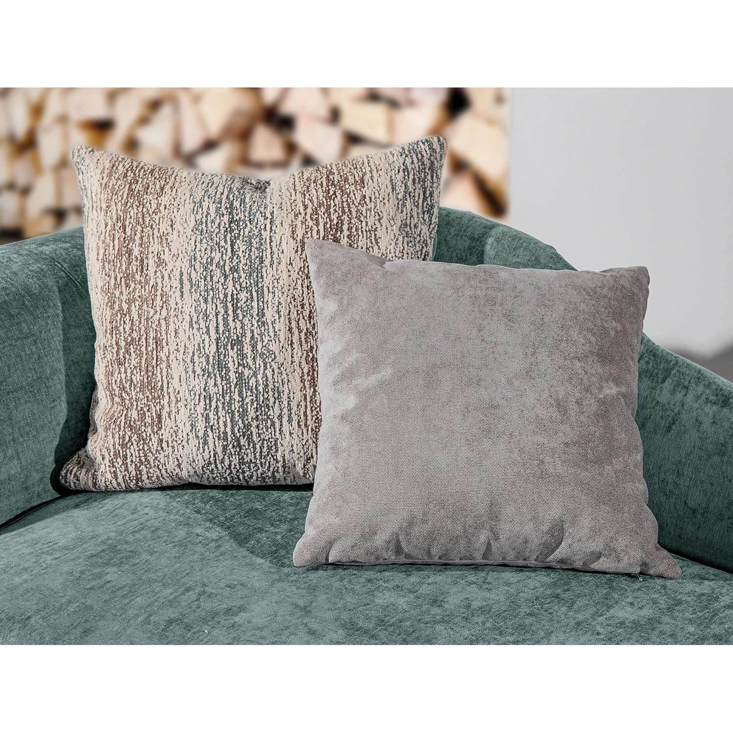 Ridgevalley Recamiere Salvator - Samt Saidy: Blaugrau - Armlehne davorstehend links 10 Ridgevalley Recamiere Salvator - Samt Saidy: Blaugrau - Armlehne davorstehend links – Bild 10