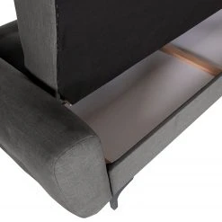 Red Living Sofa Noale (3-Sitzer) - Flachgewebe Flore: Dunkelgrau -Wohnzimmermöbel boutique en ligne 1000314869 220203 16533900080 DETAILS P000000001000314869