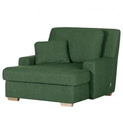 Loftscape Ohrensessel Rene - Flachgewebe Fabia: Tannegrün