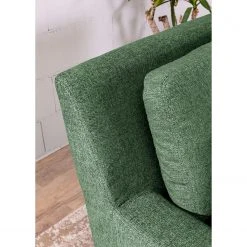 Loftscape Ohrensessel Rene - Flachgewebe Fabia: Tannegrün -Wohnzimmermöbel boutique en ligne 1000314872 220721 030 DETAILS P000000001000314872