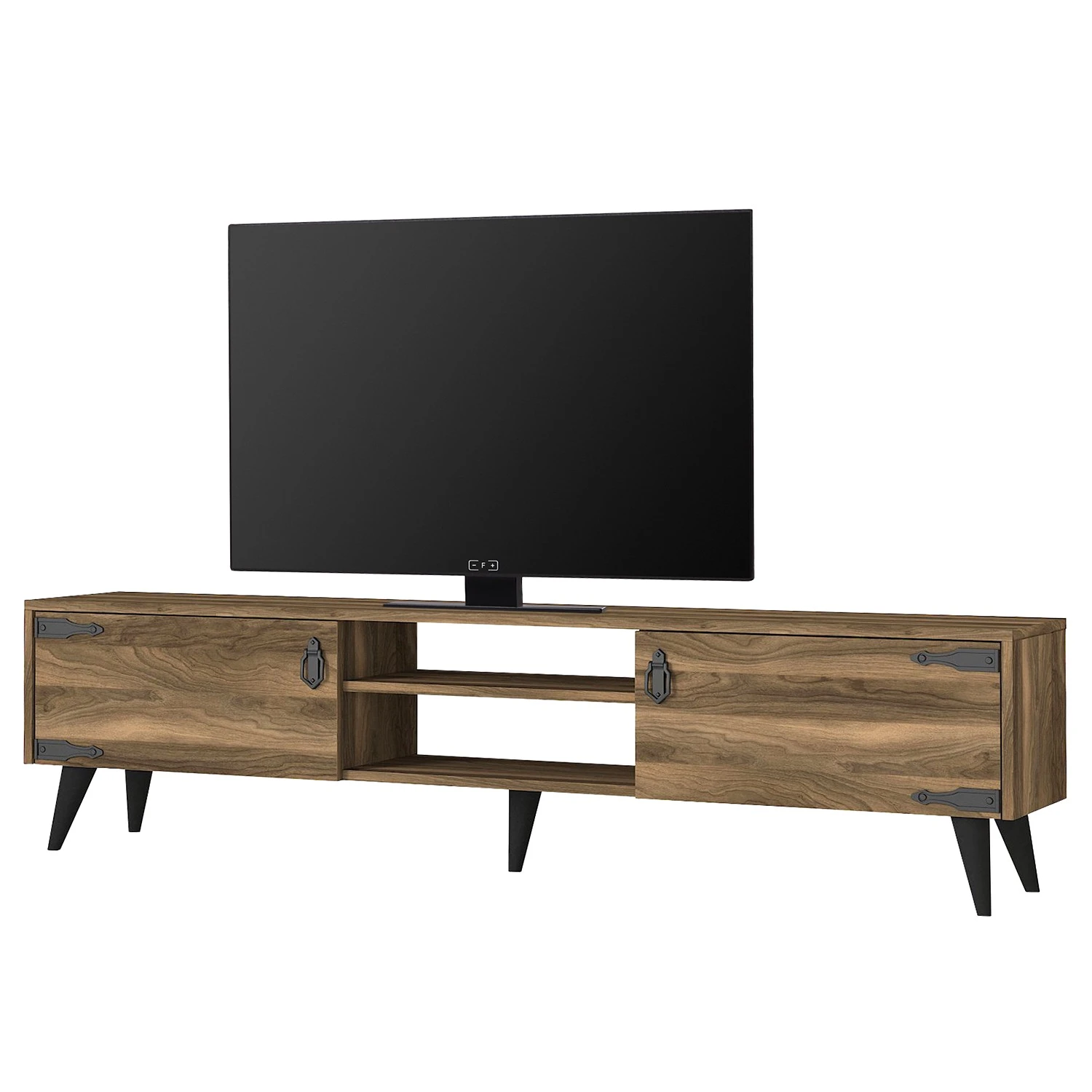 Red Living TV-Lowboard Arbonne - Walnuss Dekor / Schwarz 1 Red Living TV-Lowboard Arbonne - Walnuss Dekor / Schwarz