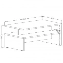 Loftscape Couchtisch Adschman - Matt Schwarz -Wohnzimmermöbel boutique en ligne 1000314943 211209 133342000512 SKETCH DETAILS P000000001000314943 sketch