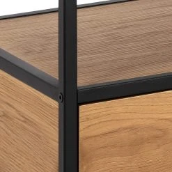 Red Living TV-Lowboard Coogee II - Wildeiche Dekor / Schwarz -Wohnzimmermöbel boutique en ligne 1000315188 211214 115937000122 DETAILS P000000001000315188