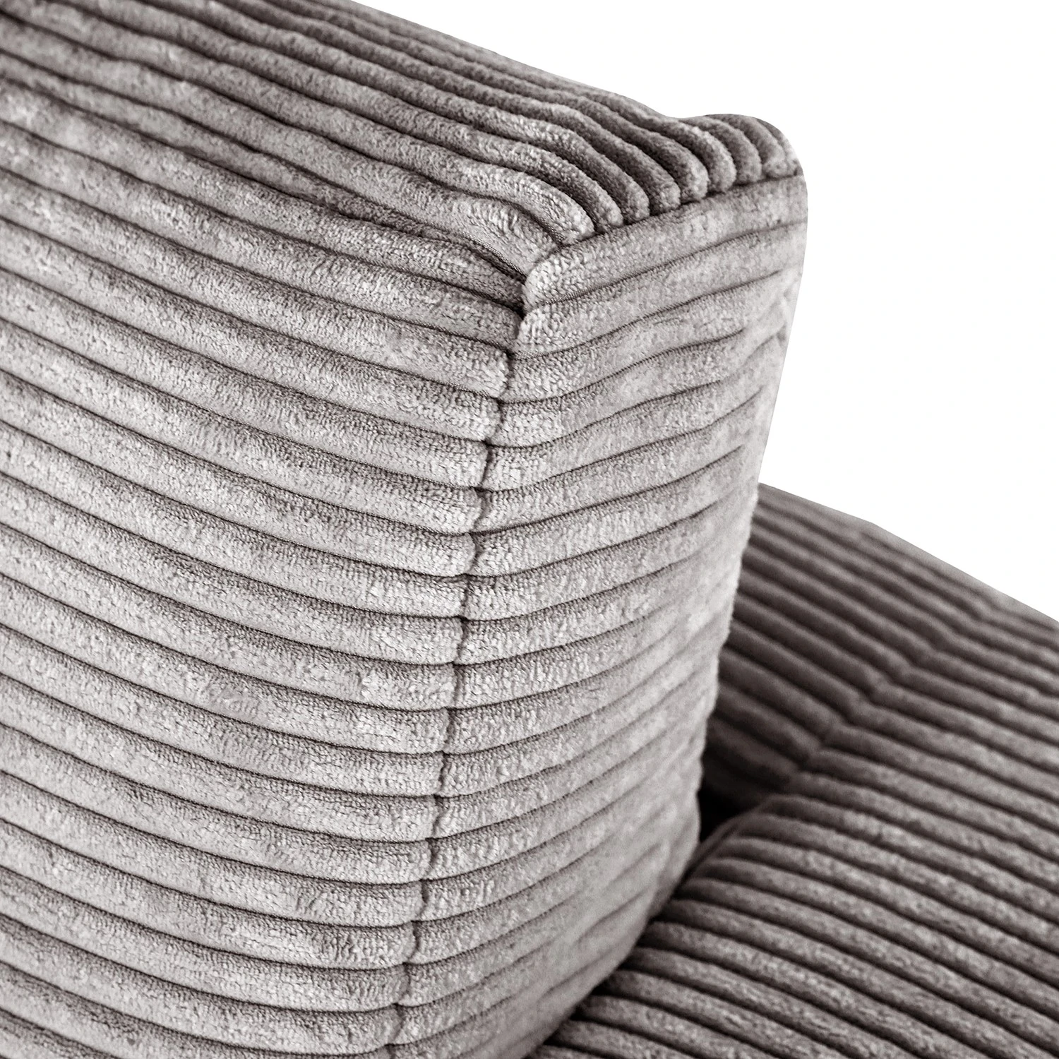 Loftscape Bigsofa Izumo - Cordstoff Coco: Hellgrau - Tiefe: 120 cm 4 Loftscape Bigsofa Izumo - Cordstoff Coco: Hellgrau - Tiefe: 120 cm – Bild 4