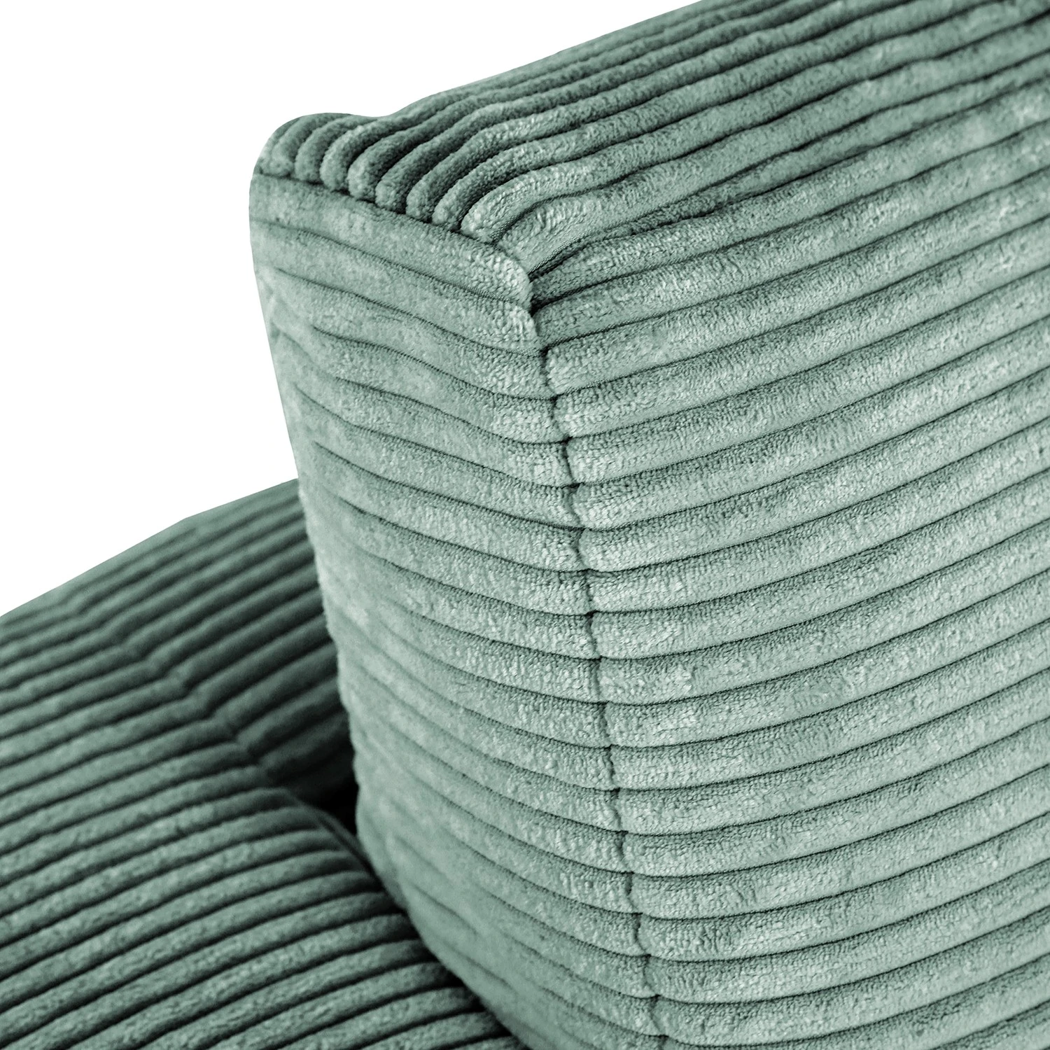 Loftscape Ecksofa Izumo - Cordstoff Coco: Hellblau - Ottomane davorstehend rechts 5 Loftscape Ecksofa Izumo - Cordstoff Coco: Hellblau - Ottomane davorstehend rechts – Bild 5