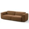 Studio Copenhagen 3-Sitzer Sofa HUDSON - Microfaser Teda: Braun