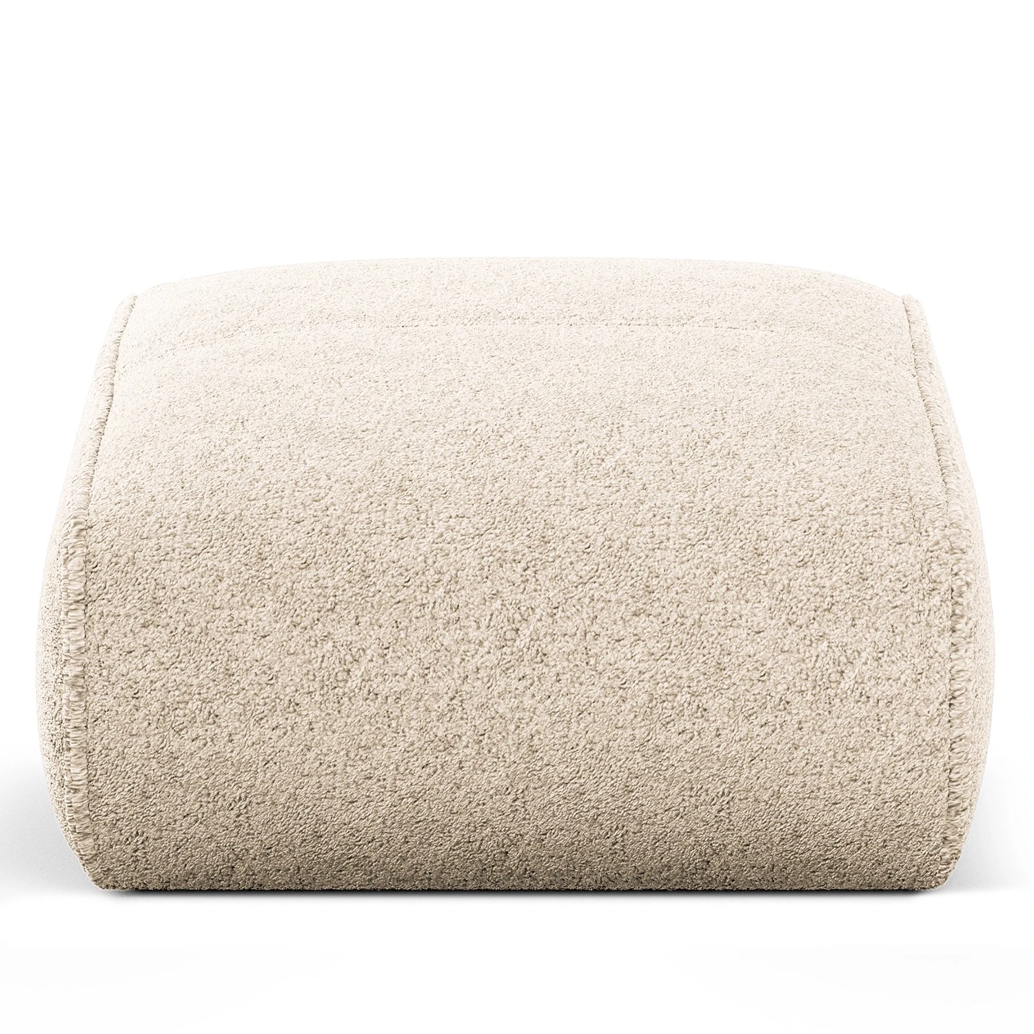 Studio Copenhagen Polsterhocker HUDSON - Bouclé Stoff Bony: Beige 2 Studio Copenhagen Polsterhocker HUDSON - Bouclé Stoff Bony: Beige – Bild 2