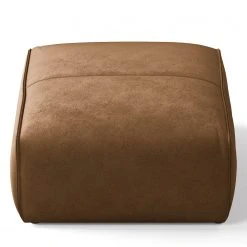 Studio Copenhagen Polsterhocker HUDSON - Microfaser Teda: Braun -Wohnzimmermöbel boutique en ligne 1000316169 220120 131010000103 DETAILS P000000001000316169