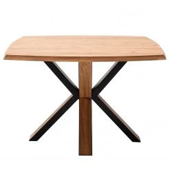 Red Living Esstisch Kansas - Akazie massiv / Metall - Akazie / Schwarz & Akazie -Wohnzimmermöbel boutique en ligne 1000316363 220118 12444200065 DETAILS P000000001000316363