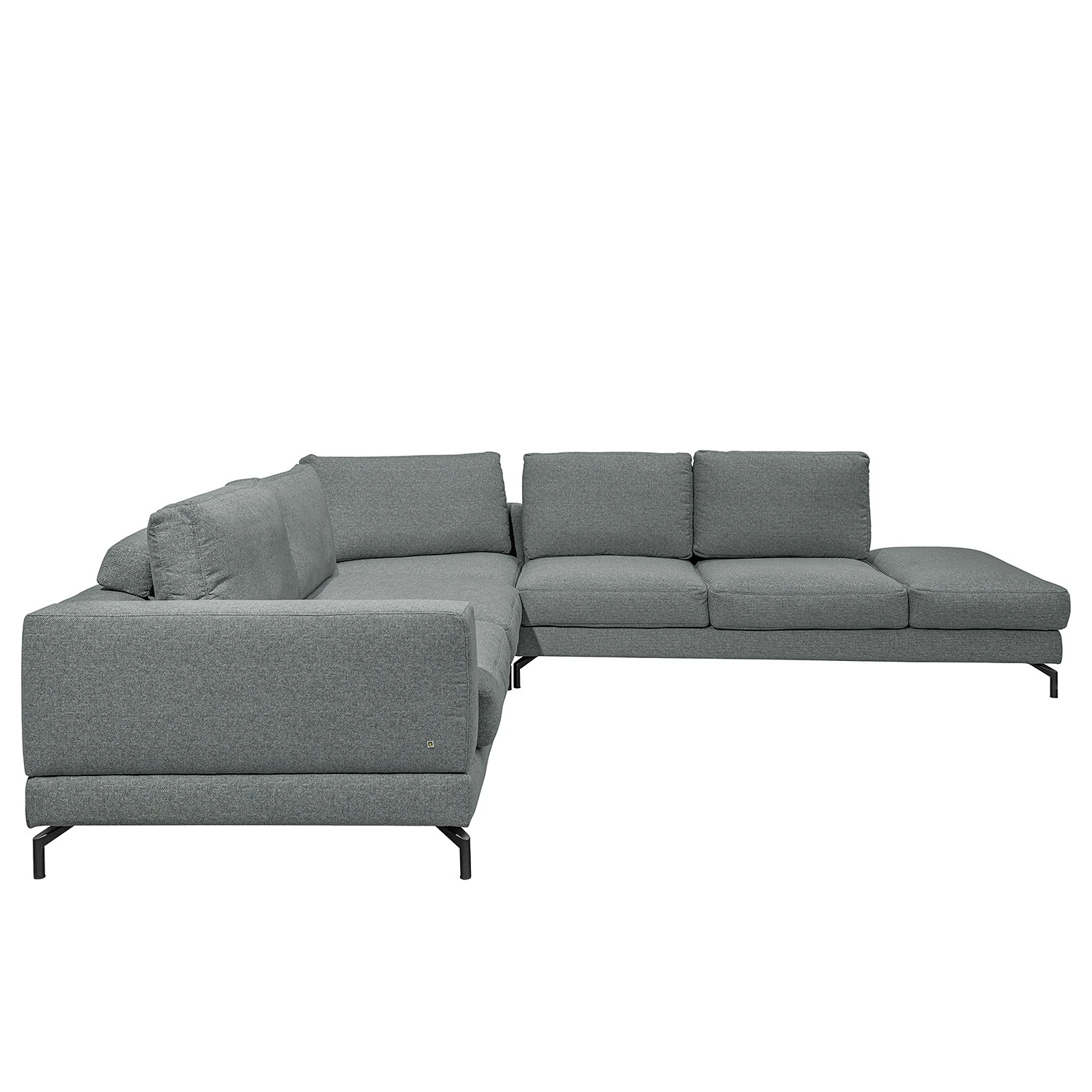 ADA trendline Ecksofa Nuoro - Webstoff - Taubengrau - Armlehne davorstehend links 4 ADA trendline Ecksofa Nuoro - Webstoff - Taubengrau - Armlehne davorstehend links – Bild 4