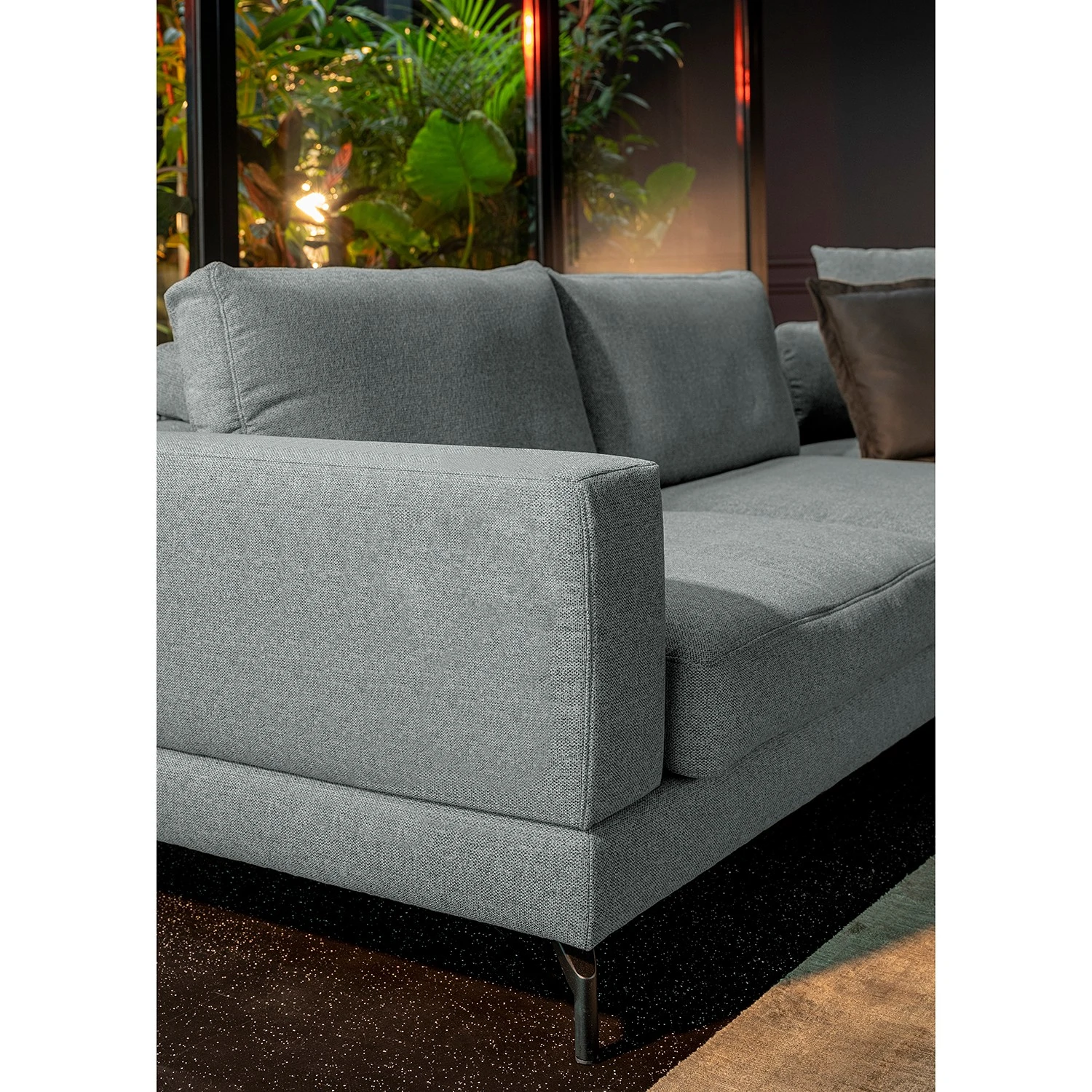 ADA trendline Ecksofa Nuoro - Webstoff - Taubengrau - Armlehne davorstehend links 5 ADA trendline Ecksofa Nuoro - Webstoff - Taubengrau - Armlehne davorstehend links – Bild 5