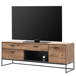 Red Living Wohnkombination Meevoo (2-teilig) - Eiche Rustikal Dekor / Graphit -Wohnzimmermöbel boutique en ligne 1000317011 211228 13562800065 DETAILS P000000001000317011