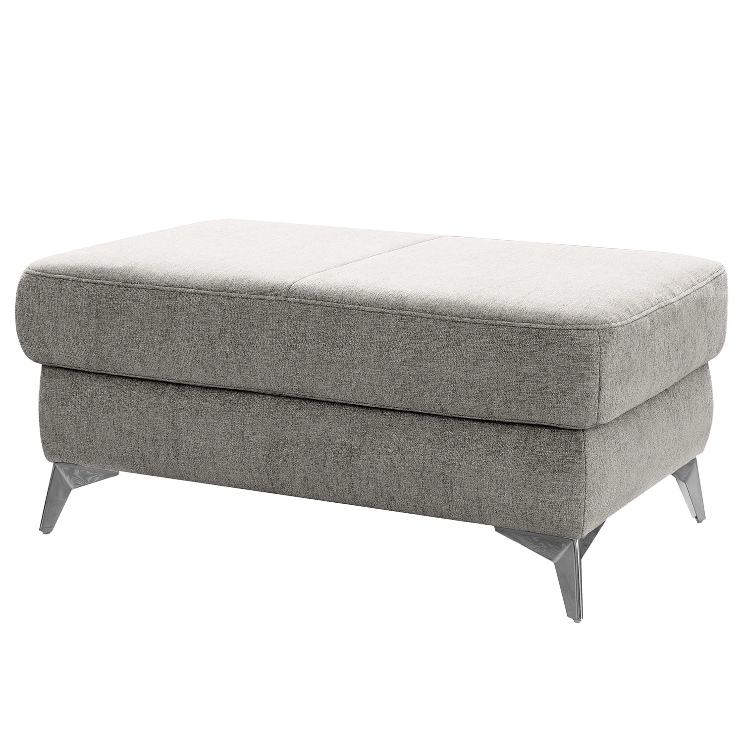 Loftscape Polsterhocker Dearborn - Chenille Alix: Grau 1 Loftscape Polsterhocker Dearborn - Chenille Alix: Grau