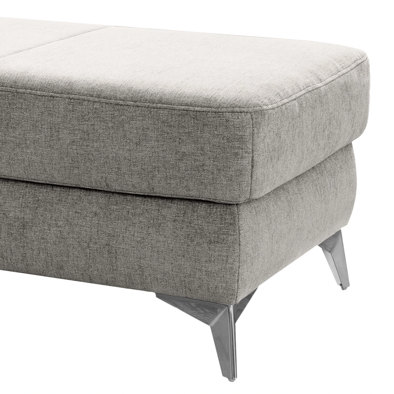 Loftscape Polsterhocker Dearborn - Chenille Alix: Grau 5 Loftscape Polsterhocker Dearborn - Chenille Alix: Grau – Bild 5