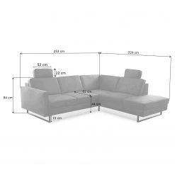 Eckosfoa Godow I - Microfaser Flavie: Grau - Ottomane davorstehend rechts 17 Eckosfoa Godow I - Microfaser Flavie: Grau - Ottomane davorstehend rechts -Wohnzimmermöbel boutique en ligne 1000317101 220120 115523001281 SKETCH DETAILS P000000001000317101 sketch