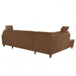 Loftscape Wohnlandschaft Corvus - Microfaser Alais: Schokoladenbraun - Ottomane davorstehend links - Ohne Schlaffunktion -Wohnzimmermöbel boutique en ligne 1000317111 220120 11553000930 DETAILS P000000001000317111