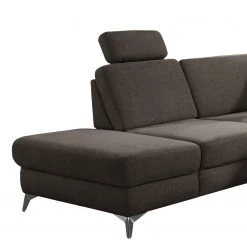 Loftscape Ecksofa Dearborn - Chenille Alix: Espresso - Ottomane davorstehend links - Mit Schlaffunktion -Wohnzimmermöbel boutique en ligne 1000317118 220120 115538001020 DETAILS P000000001000317118