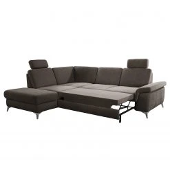 Loftscape Ecksofa Dearborn - Chenille Alix: Espresso - Ottomane davorstehend links - Mit Schlaffunktion -Wohnzimmermöbel boutique en ligne 1000317118 220120 11553800982 DETAILS P000000001000317118