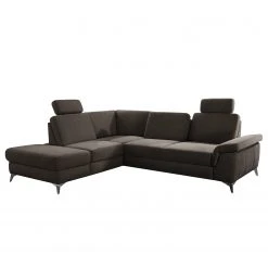 Loftscape Ecksofa Dearborn - Chenille Alix: Espresso - Ottomane davorstehend links - Mit Schlaffunktion -Wohnzimmermöbel boutique en ligne 1000317118 220120 11553800994 DETAILS P000000001000317118