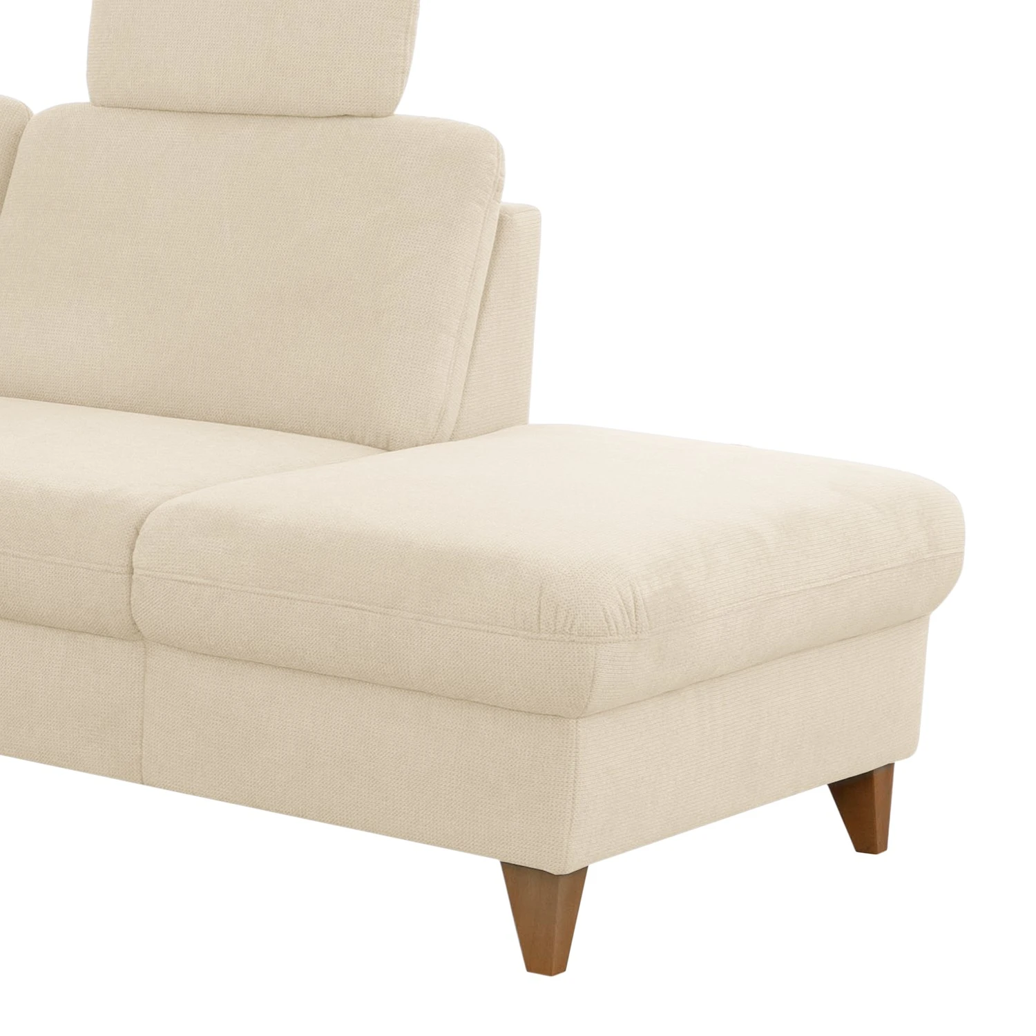 Loftscape Wohnlandschaft Gothem - Webstoff Palila: Creme - Ottomane davorstehend rechts - Mit Schlaffunktion 12 Loftscape Wohnlandschaft Gothem - Webstoff Palila: Creme - Ottomane davorstehend rechts - Mit Schlaffunktion – Bild 12