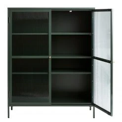 Loftscape Highboard Bunta Floro - Metall - Dunkelgrün -Wohnzimmermöbel boutique en ligne 1000319421 220107 10192800080 DETAILS P000000001000319421