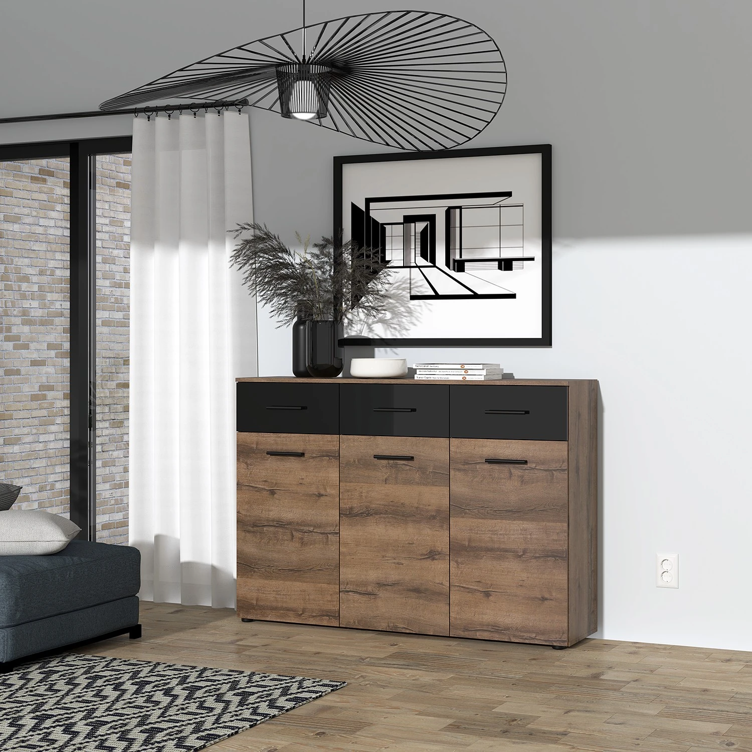 Loftscape Kommode Oliver 2 Loftscape Kommode Oliver – Bild 2