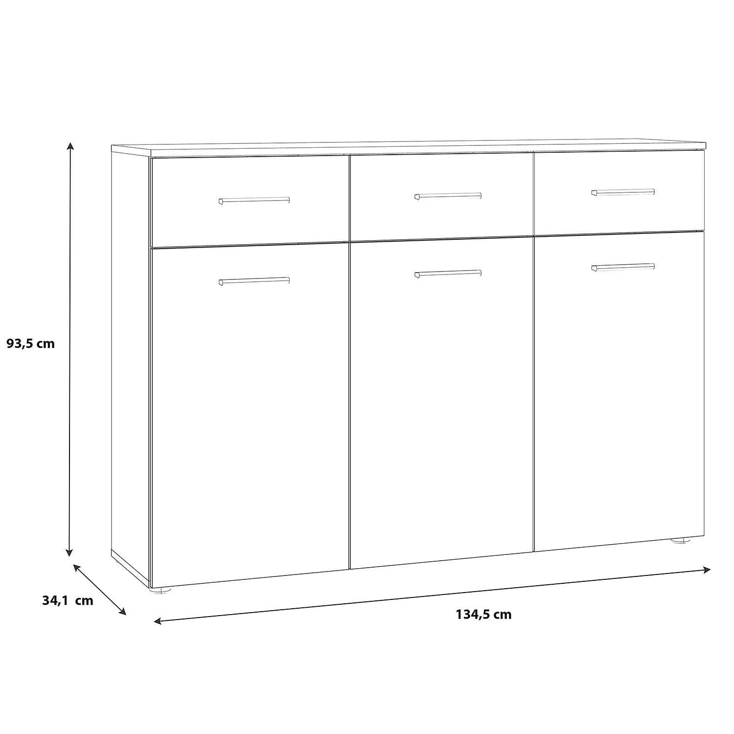 Loftscape Kommode Oliver 6 Loftscape Kommode Oliver – Bild 6