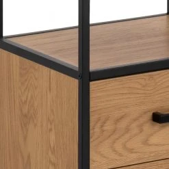 Red Living Regal Coogee XIII - Wildeiche Dekor / Schwarz 13 Red Living Regal Coogee XIII - Wildeiche Dekor / Schwarz -Wohnzimmermöbel boutique en ligne 1000325233 220118 14022400177 DETAILS P000000001000325233