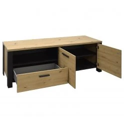 Red Living TV-Lowboard Zagora - Asteiche Dekor / Schwarz 9 Red Living TV-Lowboard Zagora - Asteiche Dekor / Schwarz -Wohnzimmermöbel boutique en ligne 1000329412 220203 15484300040 DETAILS P000000001000329412