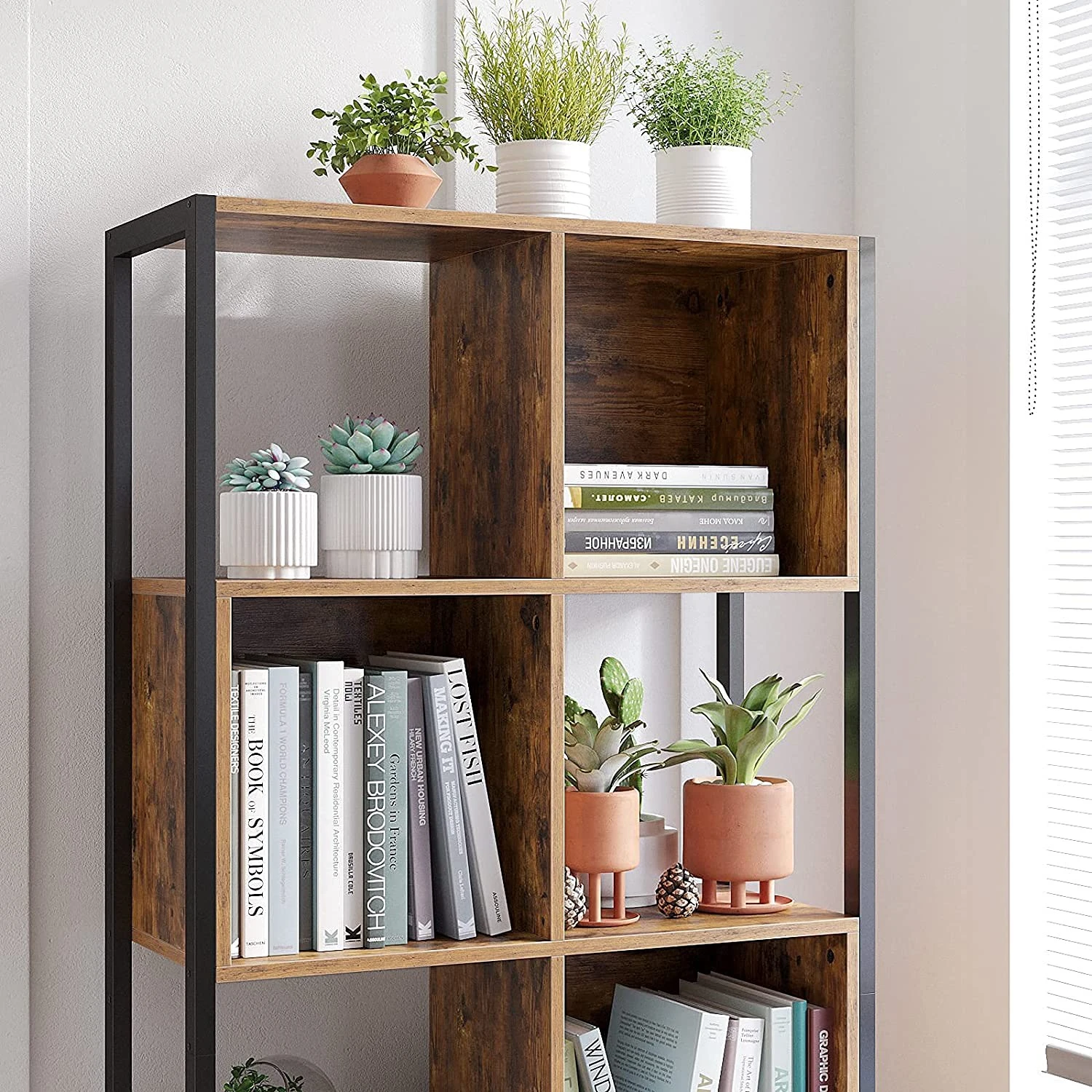 Red Living Regal Hickling II - Braun / Schwarz 4 Red Living Regal Hickling II - Braun / Schwarz – Bild 4