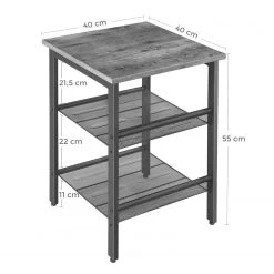 Red Living Beistelltisch Bettyhill II - Braun -Wohnzimmermöbel boutique en ligne 1000329433 220203 16160000500 SKETCH DETAILS P000000001000329433 sketch