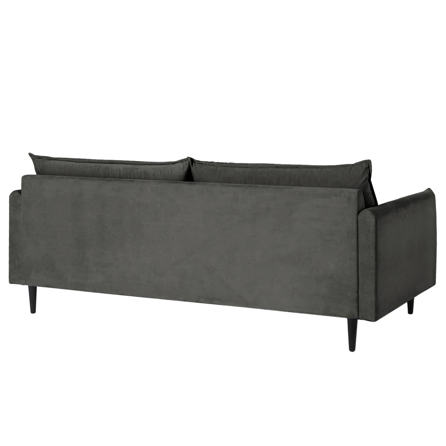 Norrwood Sofa Palawan (3-Sitzer) - Samt Ravi: Anthrazit 4 Norrwood Sofa Palawan (3-Sitzer) - Samt Ravi: Anthrazit – Bild 4
