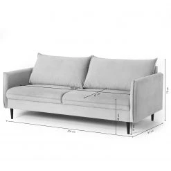 Norrwood Sofa Palawan (3-Sitzer) - Samt Ravi: Anthrazit 15 Norrwood Sofa Palawan (3-Sitzer) - Samt Ravi: Anthrazit -Wohnzimmermöbel boutique en ligne 1000330050 220905 500 SKETCH DETAILS P000000001000330050 sketch