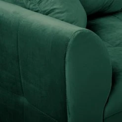 Norrwood Ecksofa Meyford - Samt Ravi: Antikgrün - Ottomane davorstehend rechts - Mit Hocker -Wohnzimmermöbel boutique en ligne 1000330133 220304 085 DETAILS P000000001000330133