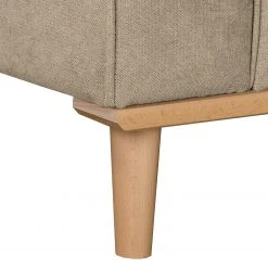 Norrwood Ecksofa Nante - Microfaser Enza: Creme - Ottomane davorstehend rechts -Wohnzimmermöbel boutique en ligne 1000330154 220304 067 DETAILS P000000001000330154