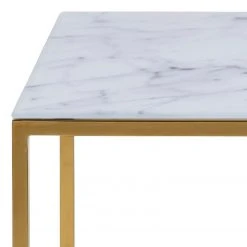 Fredriks Beistelltisch Katori I (3er-Set) - Glas / Metall - Marmor Weiß Dekor / Gold -Wohnzimmermöbel boutique en ligne 1000330562 220208 14502400050 DETAILS P000000001000330562