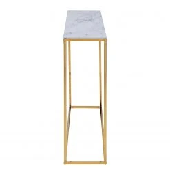 Fredriks Konsolentisch Katori II - Glas / Metall - Marmor Weiß Dekor / Gold 10 Fredriks Konsolentisch Katori II - Glas / Metall - Marmor Weiß Dekor / Gold -Wohnzimmermöbel boutique en ligne 1000330563 220208 14502600040 DETAILS P000000001000330563