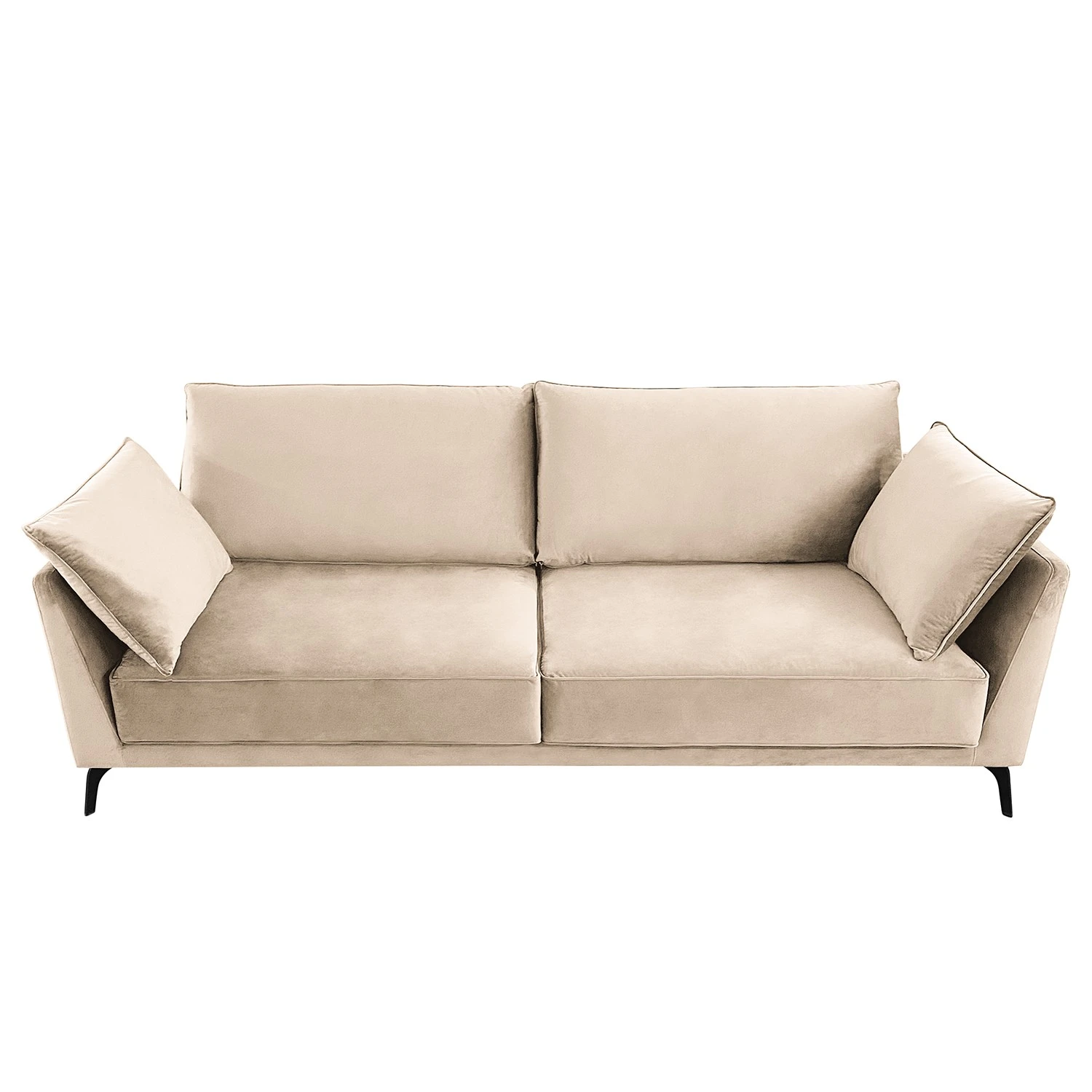 Norrwood Sofa Gobabis (3,5-Sitzer) - Samt Ravi: Creme 5 Norrwood Sofa Gobabis (3,5-Sitzer) - Samt Ravi: Creme – Bild 5